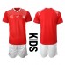 Zwitserland Babykleding Thuisshirt Kinderen WK 2022 Korte Mouwen (+ korte broeken)